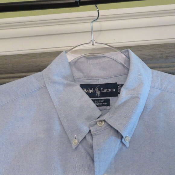 Men`s Polo Ralph Lauren Blake Button down short sleeves polo shirt size L - Picture 3 of 6